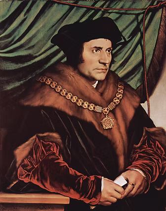 Portrait of Sir Thomas More by Hans Holbein the Younger