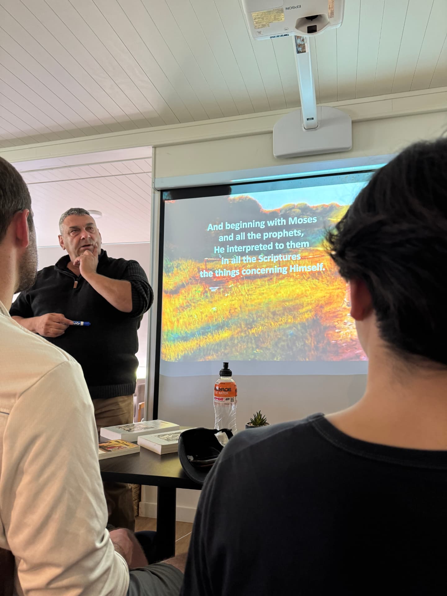 A talk on reading Scripture like the early Christians during Liberate